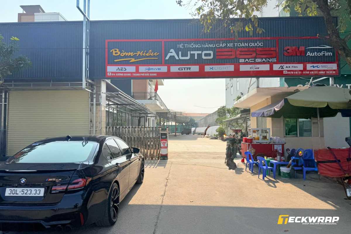 Auto365 Bắc Giang - Bờm Hiếu là địa chỉ dán PPF ô tô Bắc Giang uy tín chính hãng TeckWrap