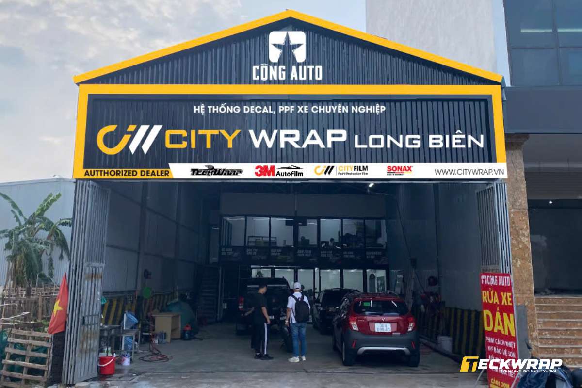 CityWrap Long Biên là đại lý TeckWrap Long Biên - Hà Nội uy tín