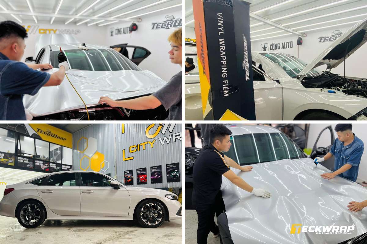 CityWrap Long Biên cung cấp dịch vụ dán PPF với giá cả hợp lý, đa dạng gói sản phẩm