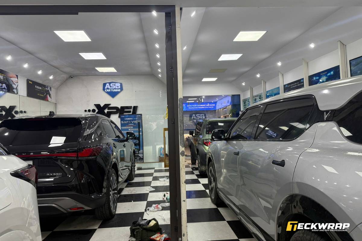 ASB Khúc Thừa Dụ là địa chỉ dán PPF Hà Nội chính hãng TeckWrap giá tốt