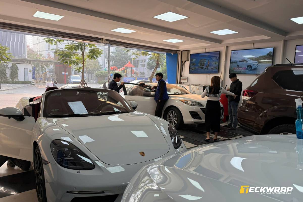 ASB Car Tuning.vn Cầu Giấy là địa chỉ dán PPF Hà Nội được đánh giá cao