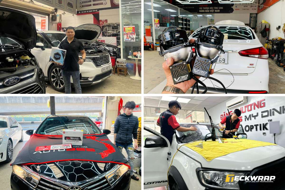Đại lý TeckWrap Nam Từ Liêm, Hà Nội này cung cấp đa dạng dịch vụ độ xe ô tô