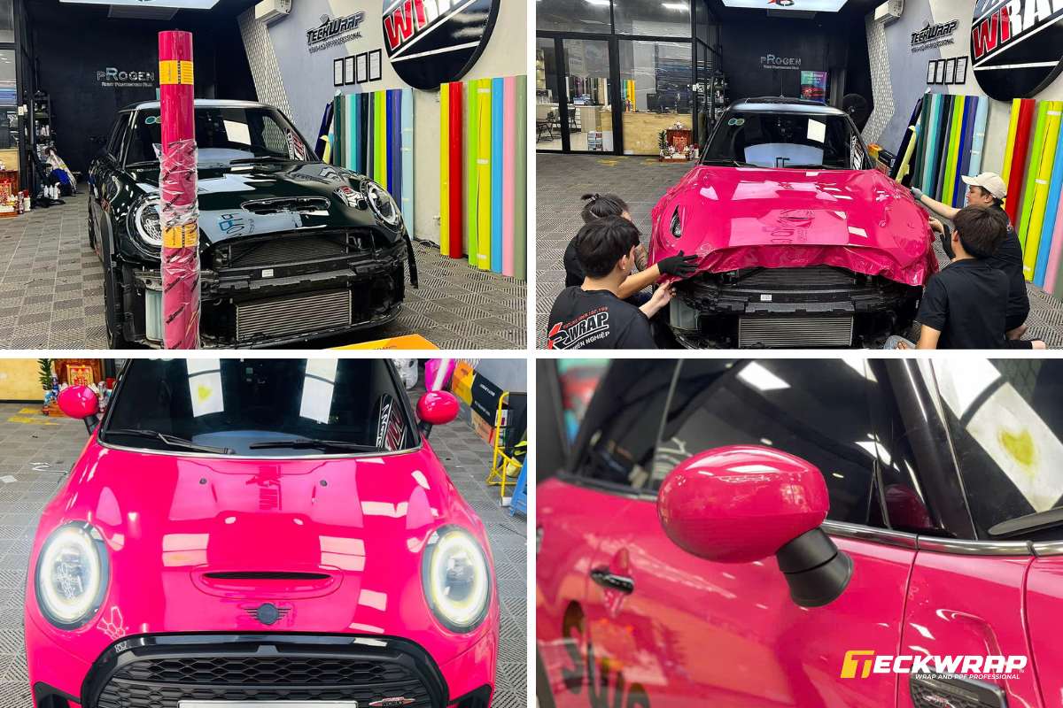 TeckWrap cung cấp decal đổi màu xe giá sỉ cho những gara và đại lý trên toàn quốc