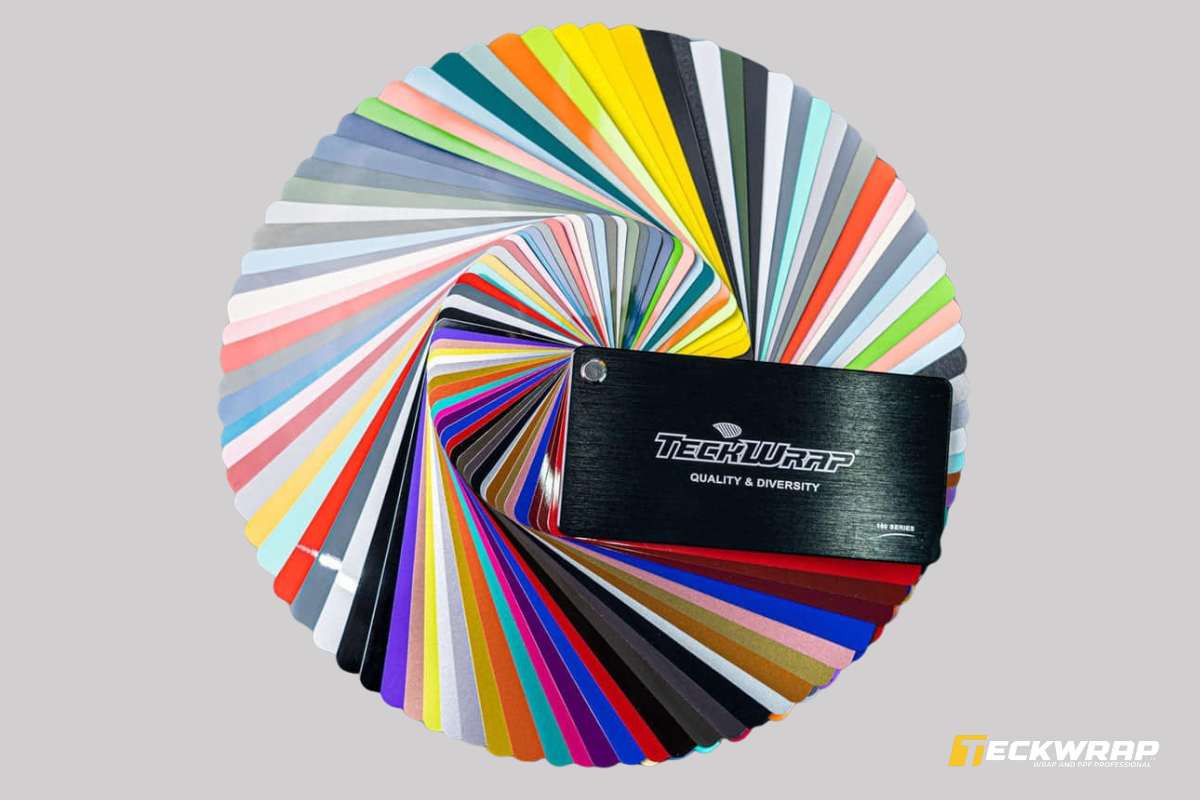 Decal đổi màu xe giá sỉ TeckWrap đa dạng màu sắc, phân loại