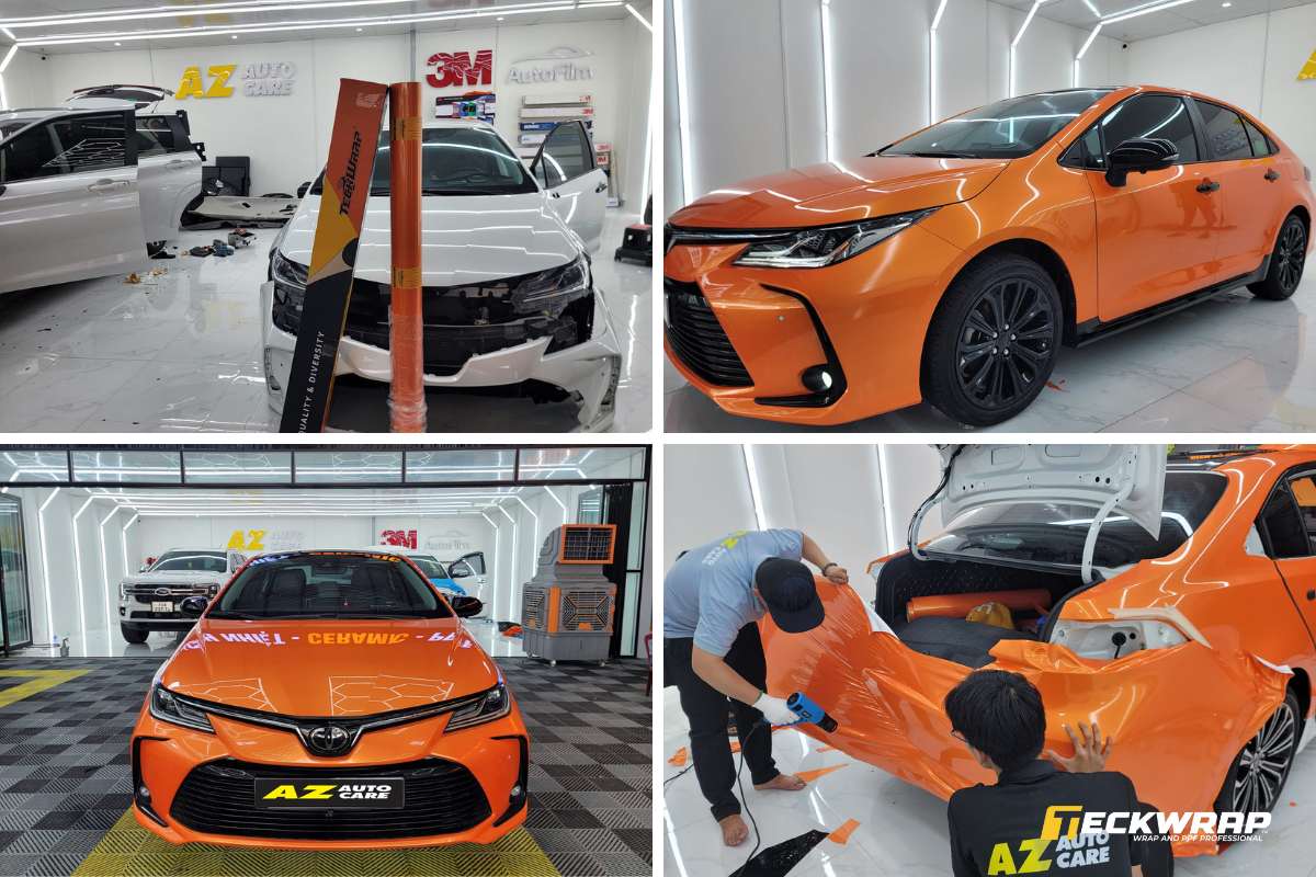 TeckWrap cung cấp decal đổi màu xe giá sỉ cho tất cả gara dù chưa là đại lý chính thức