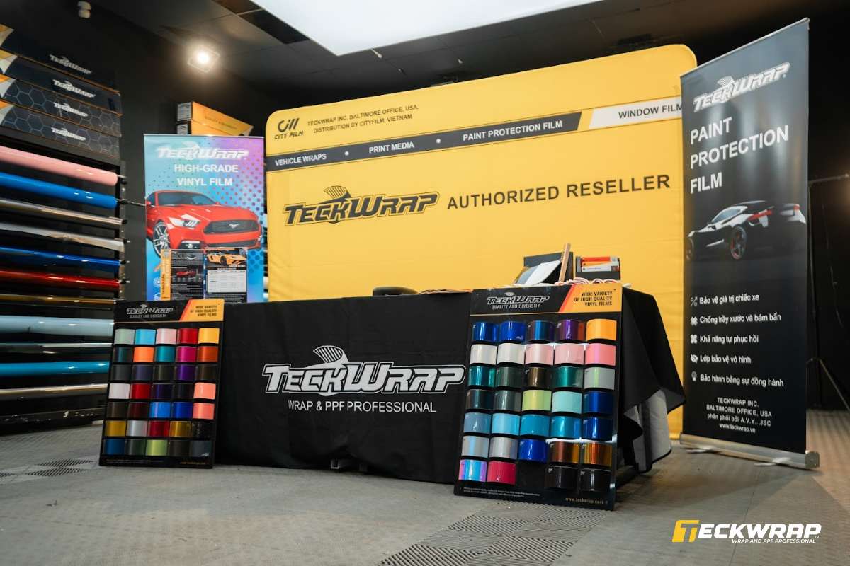 Decal đổi màu ô tô TeckWrap đa dạng từ màu sắc đến phân loại