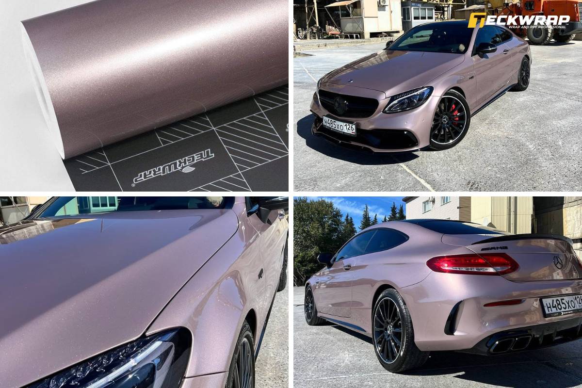 Mã màu decal đổi màu ô tô hồng cổ điển Copper Bronze (HM15-HD)