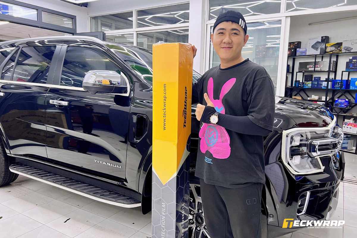 CarVN WorkShop mang lại đa dạng gói phim PPF TeckWrap với chính sách bảo hành dài hạn