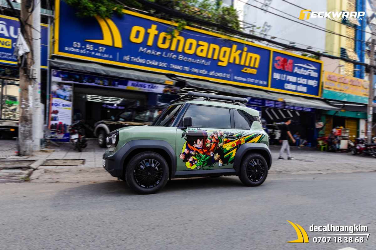 Decal Hoàng Kim còn nổi tiếng với những bộ tem ô tô siêu ngầu