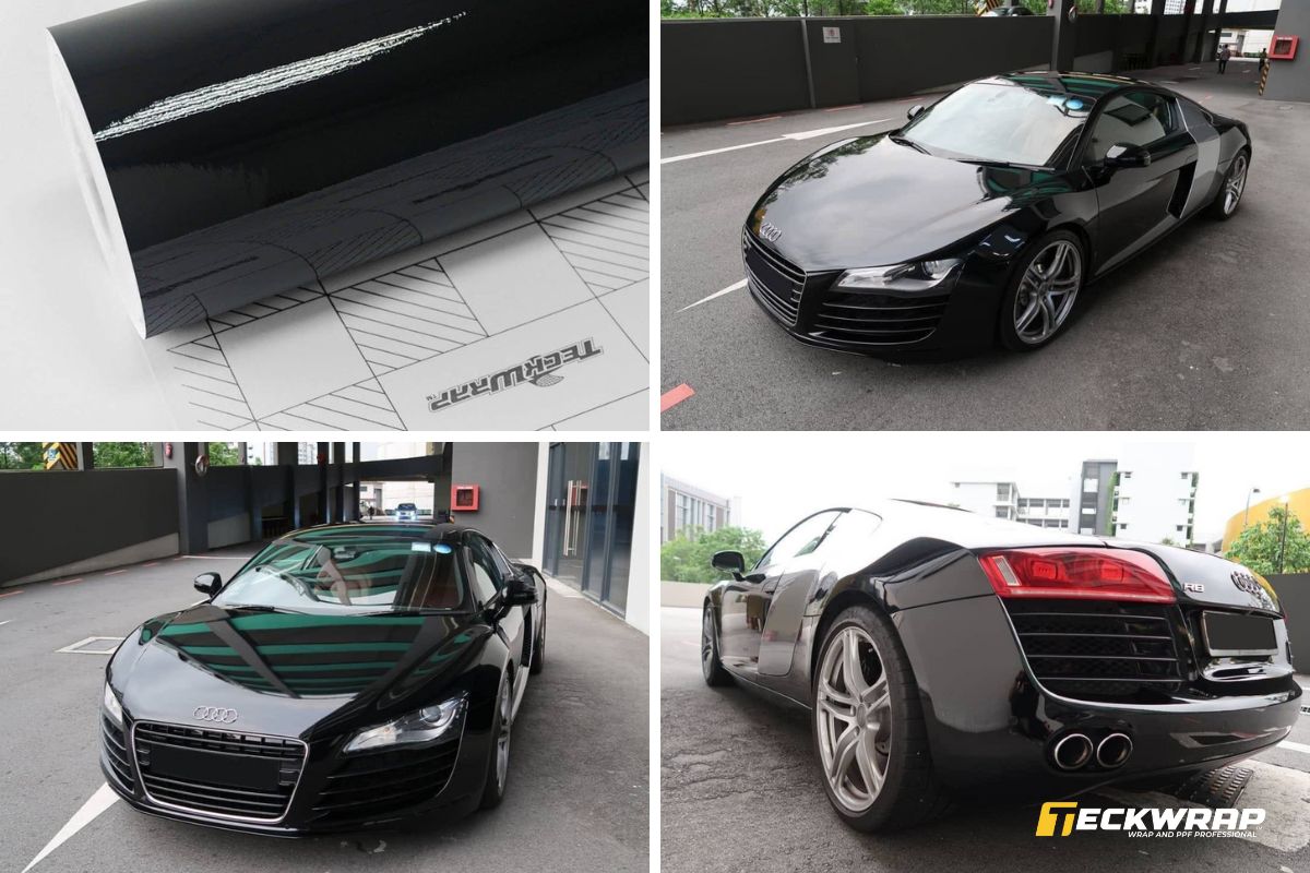 Mã màu đen bóng - Ultimate Black (CG01-HD) cho chủ xe mệnh Mộc