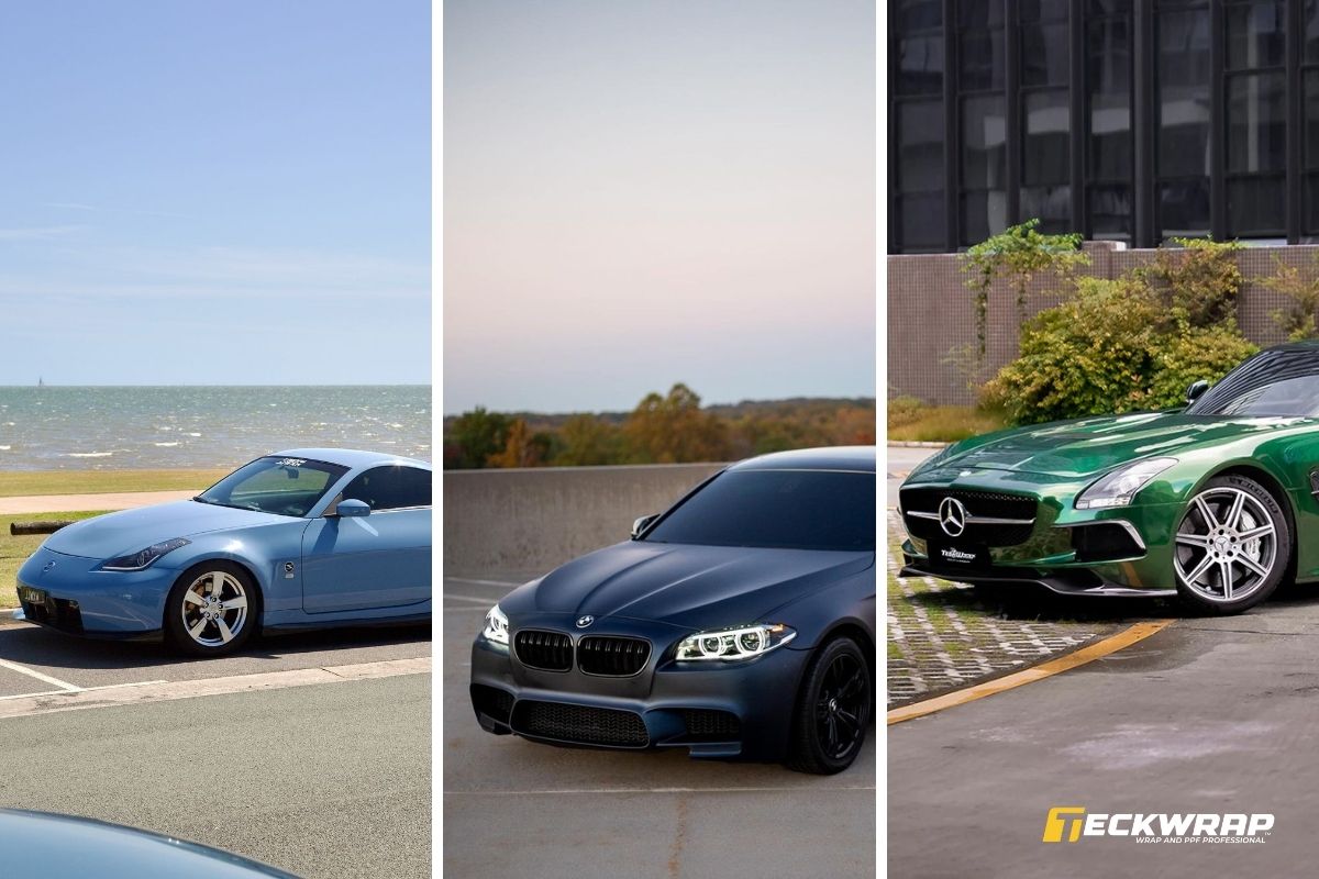 Đổi màu ô tô hợp mệnh Mộc với nhóm màu tương sinh, tương hợp