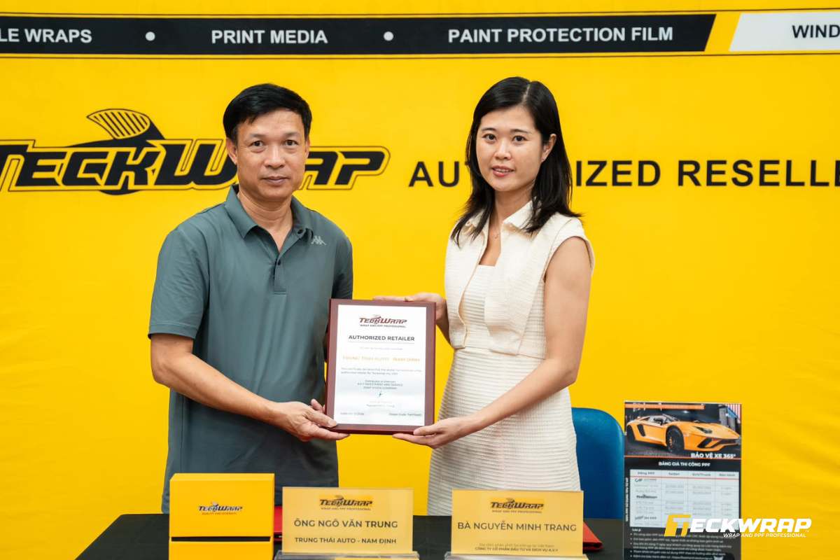 TeckWrap là nhà phân phối decal ô tô chính hãng cho đại lý trên toàn quốc