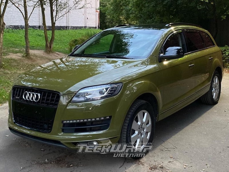 TeckWrap CG29 HD 1 Audi Q7 dán decal đổi màu TeckWrap CG29-HD Khaki Green
