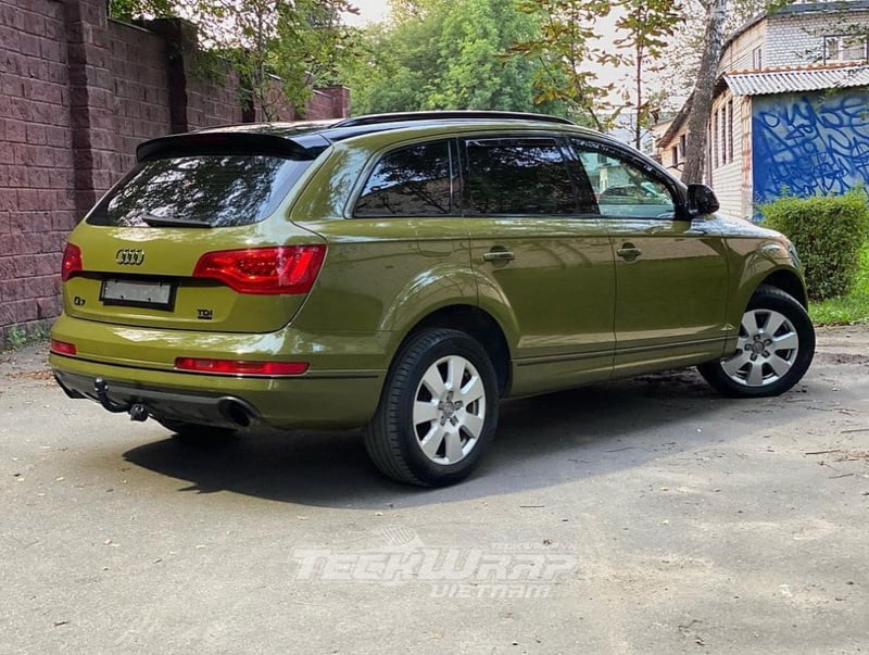 TeckWrap CG29 HD 3 Audi Q7 dán decal đổi màu TeckWrap CG29-HD Khaki Green