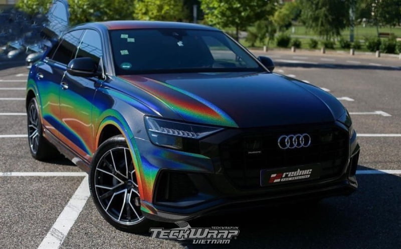 TeckWrap Vietnam RD11G 1 Audi dán decal đổi màu chuyển sắc TeckWrap RD11G Rainbow Vorte