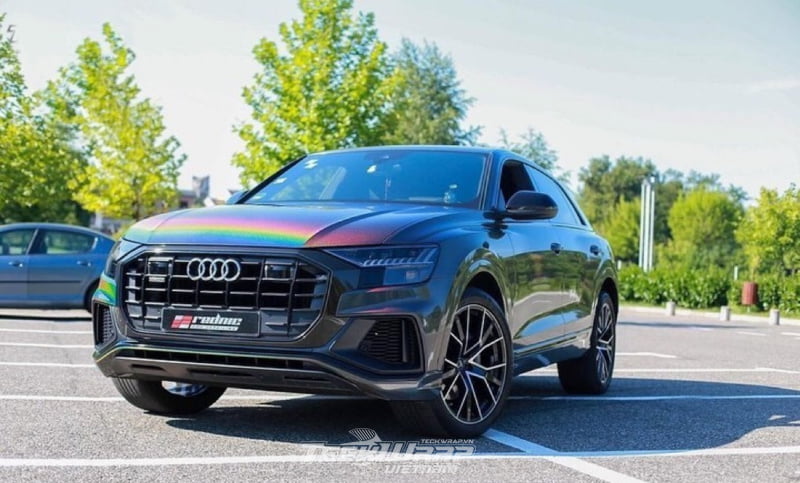 TeckWrap Vietnam RD11G 4 Audi dán decal đổi màu chuyển sắc TeckWrap RD11G Rainbow Vorte