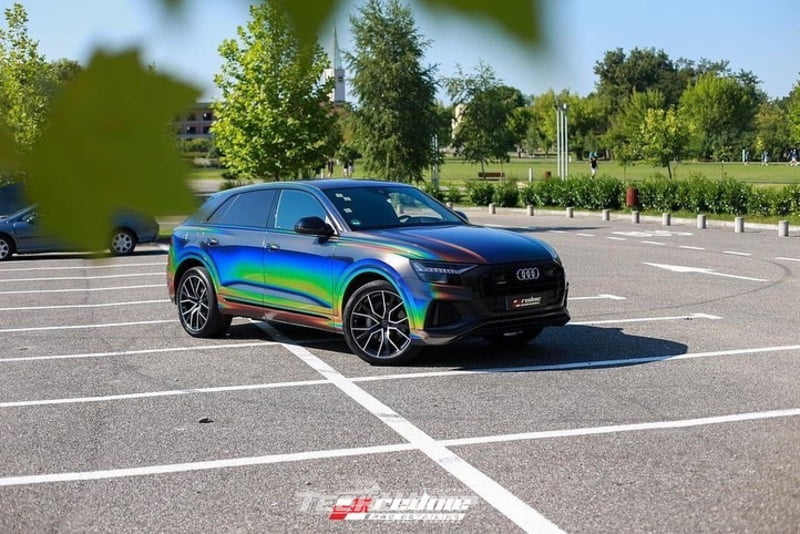 TeckWrap Vietnam RD11G 6 Audi dán decal đổi màu chuyển sắc TeckWrap RD11G Rainbow Vorte