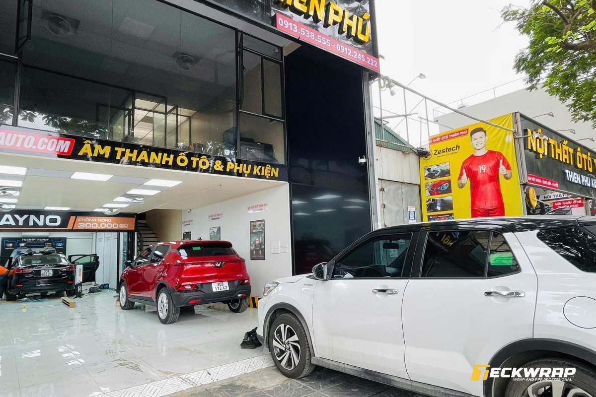 Liên hệ về Thiên Phú Auto để nhận báo giá decal TeckWrap cụ thể theo dòng xe kèm ưu đãi